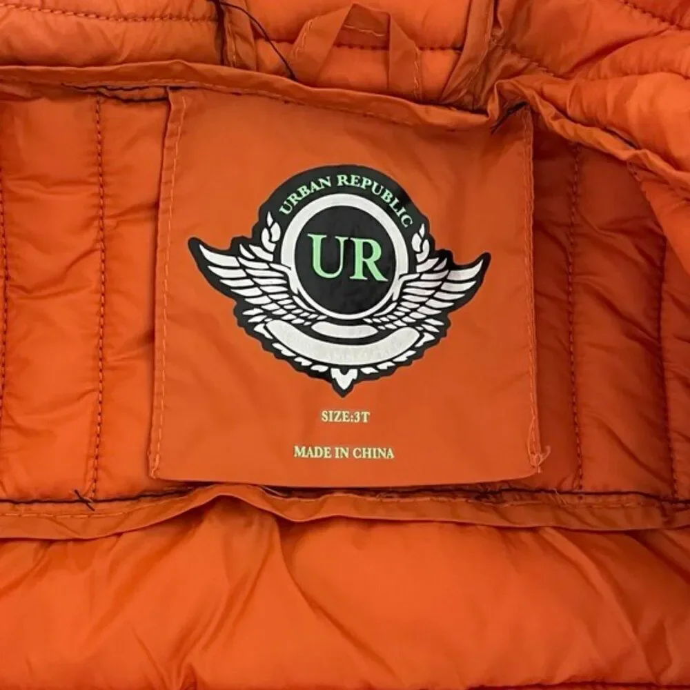 URBAN REPUBLIC camouflage down jacket for boys Size 3T